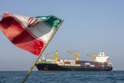 Boat, Flag, Iran Flag.