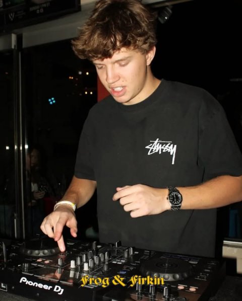 Boy, Person, Teen. Text: Pioneer DJ