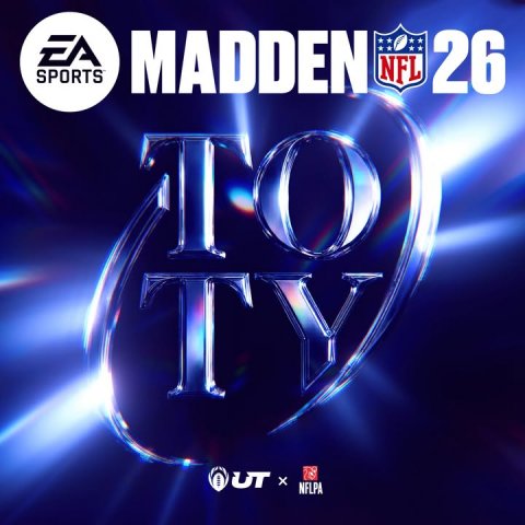 Logo, Text, Blow Dryer. Text: EA SPORTS MADDEN NFL 26 UT x NFLPA