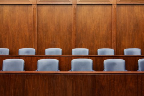 Indoors, Chair, Jury.