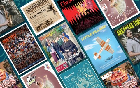 Book, Publication, Novel. Text: Coa-chel-la - METRO Georgia Voice OPENING ARKANSAS TIME Gotta Bring skills Everybody Bring skills