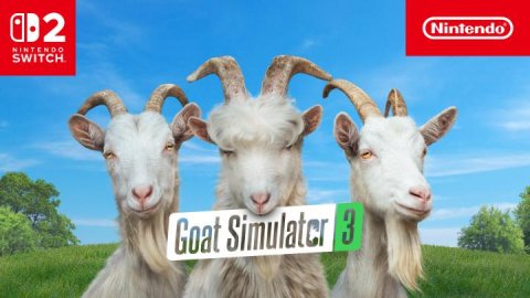 Livestock, Sheep, Goat. Text: Nintendo NINTENDO SWITCH 3 Goat Simulater