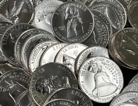 Silver, Man, Person. Text: WE