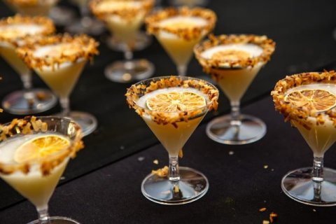 Cocktail, Food Presentation, Martini.