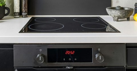 Cooktop, Indoors, Kitchen.