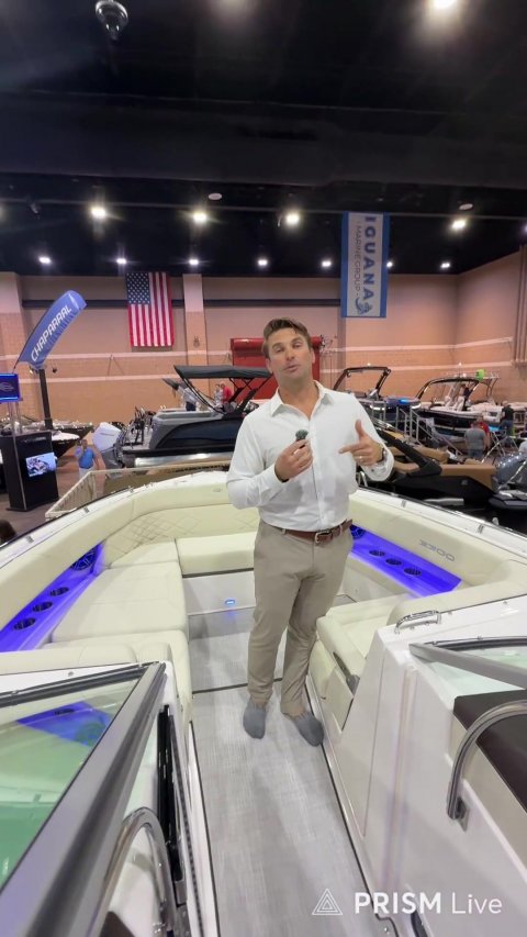 Car Show, Man, Person. Text: IGUANA CHAPARRAL PRISM Live