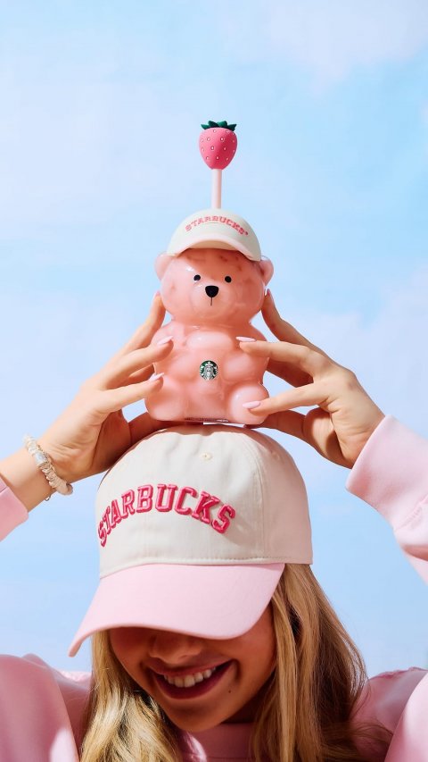 Cap, Hat, Baseball Cap. Text: STARBUCKS