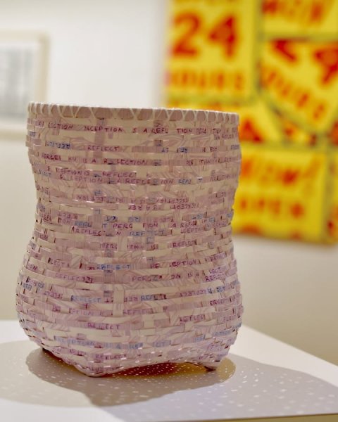 Woven, Art, Handicraft. Text: 24 REF ON