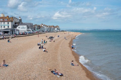 Sea, Water, Beach.