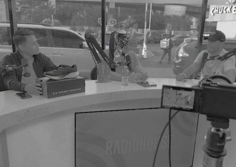 Adult, Man, Person. Text: CHUCKE