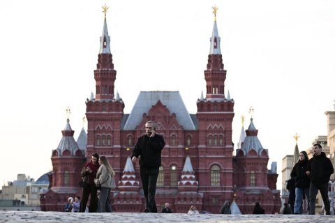 Spire, City, Person.