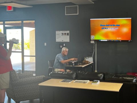 Book, Table, Person.