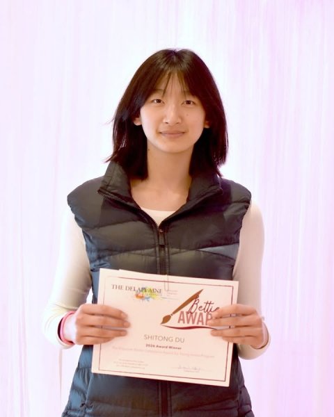 Face, Portrait, Smile. Text: AWAP SHITONG DU