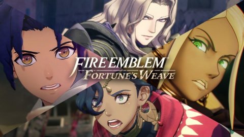 Book, Comics, Publication. Text: FIRE EMBLEM FORTUNE'S WEAVE