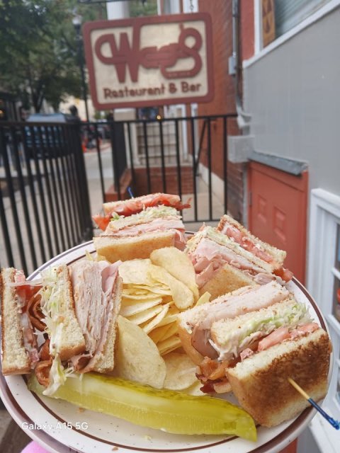 Brunch, Bread, Sandwich.