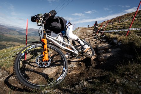 Bicycle, Mountain Bike, Glove.
