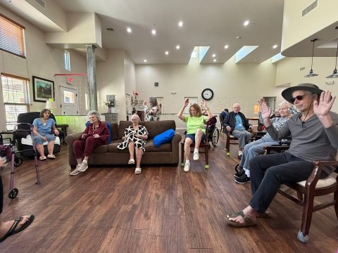 Couch, People, Hat.