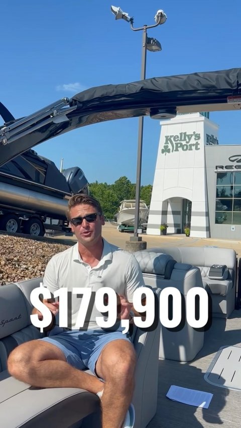 Shorts, Photography, Sunglasses. Text: Kelly's REG $179,900