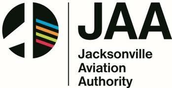 Logo, Dynamite, Weapon. Text: JAA Jacksonville Aviation Authority