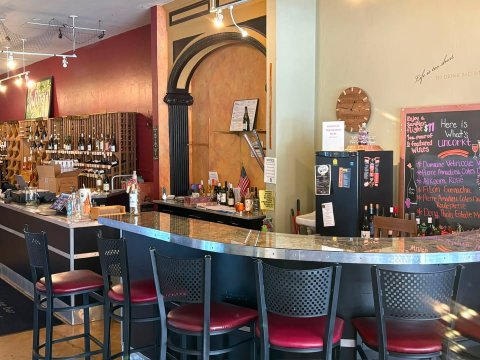 Pub, Chair, Bar. Text: Here is What's