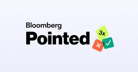 Game, Dynamite, Logo. Text: Bloomberg 3x Pointed +
