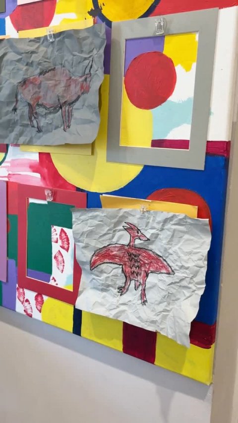 Art, Painting, Flag.