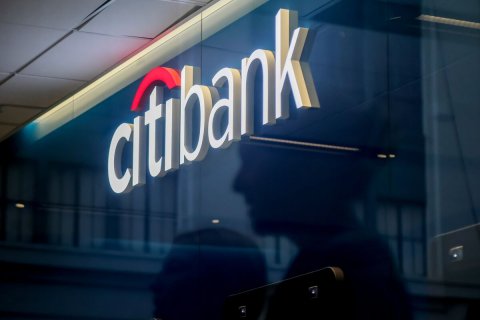 Sign, Logo, Light. Text: citibank