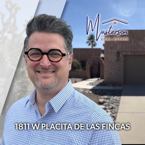 Photography, Glasses, Portrait. Text: REAL ESTATE 1811 W PLACITA DE LAS FINCAS