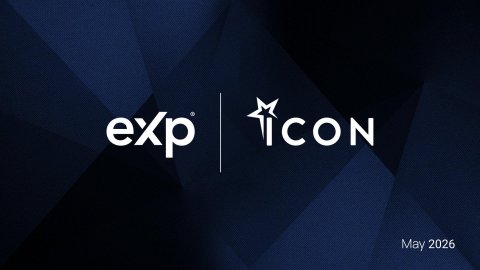 Lighting, Logo, Scoreboard. Text: exp ICON May 2026