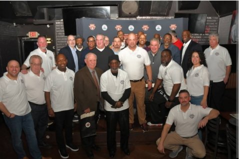 People, Shoe, Groupshot. Text: EXIT F