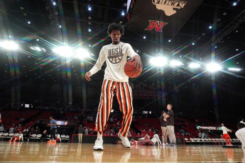 Boy, Person, Teen. Text: W BGSU