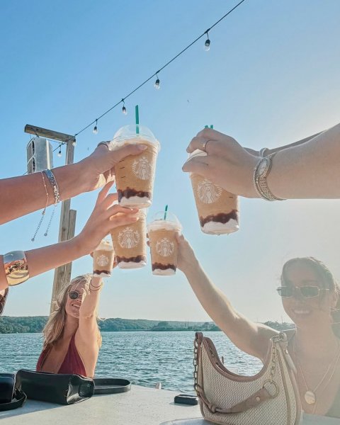Disposable Cup, Necklace, Beverage.